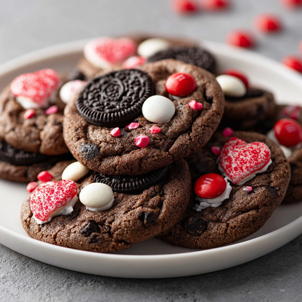 Valentine’s Day Oreo M&Ms Cookies That Everyone Will Love!