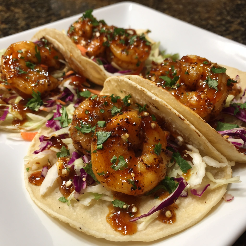 Honey Chipotle Shrimp Tacos that Everyone Will Love!
