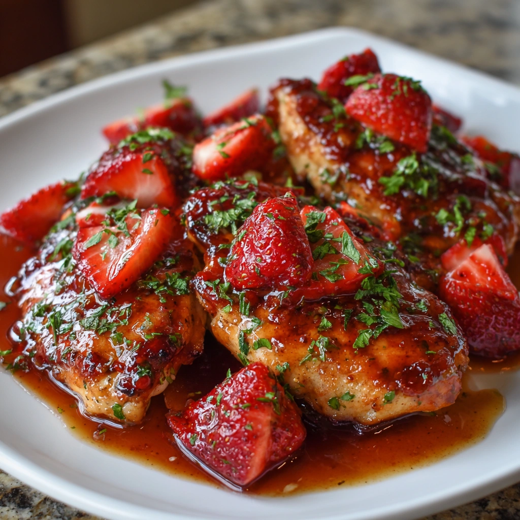 Strawberry Chicken Glaze: Elevate Your Dinner Tonight!