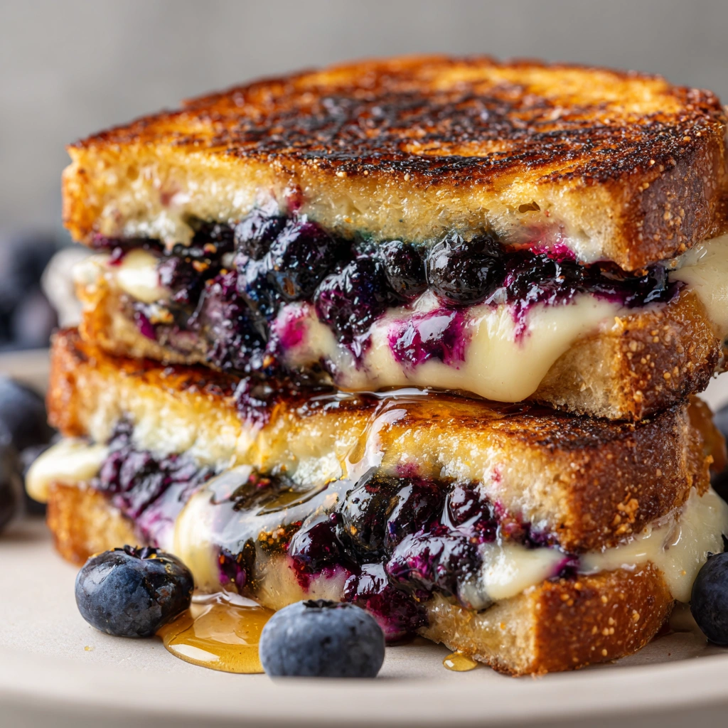 Crispy Blueberry Grilled Cheese: A Delicious Twist!