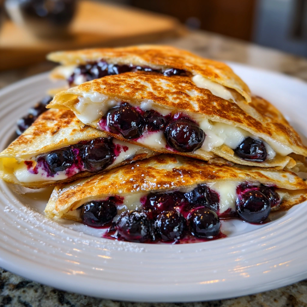 Blueberry Breakfast Quesadilla: A Delightful Morning Treat!