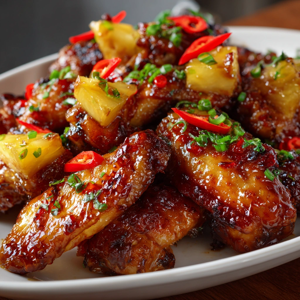 Pineapple Cowboy Candy Chicken Wings: A Sweet Adventure!