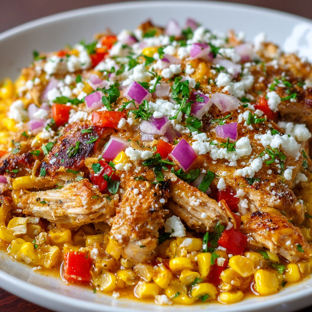 Slow Cooker Street Corn Chicken: A Delicious Twist Awaits!