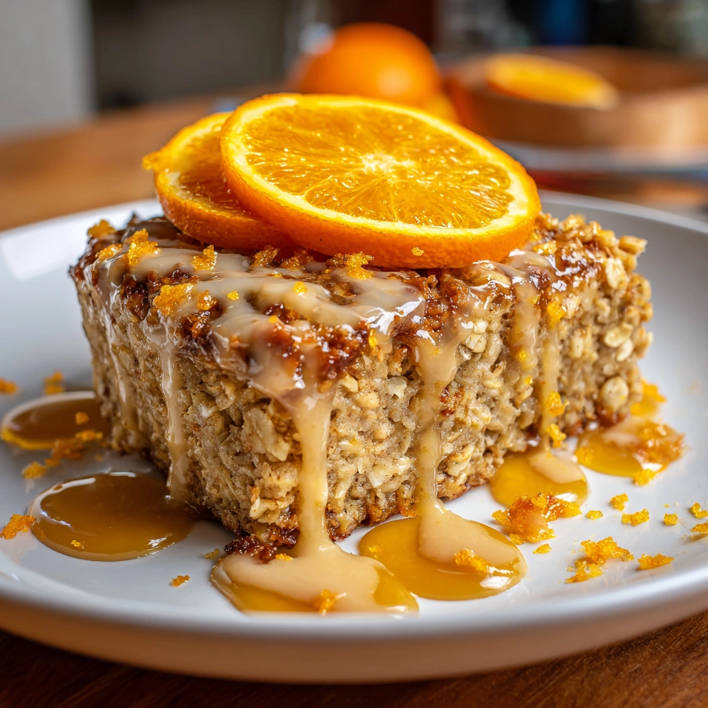 Orange-Creamsicle Baked Oatmeal for a Delicious Start!