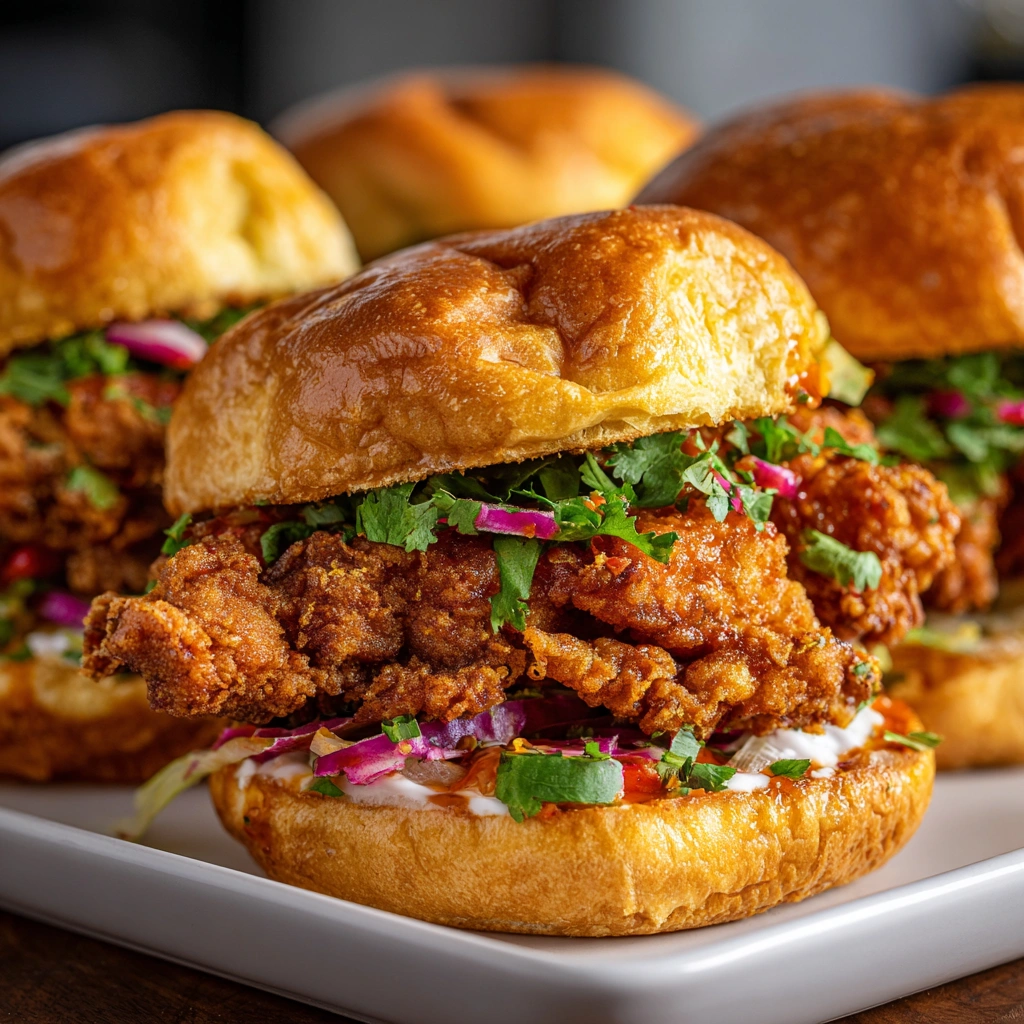 Crispy Thai Fried Chicken Sandwich: A Flavorful Must-Try!