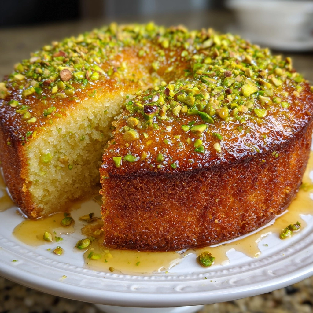 Lemon Pistachio Cake