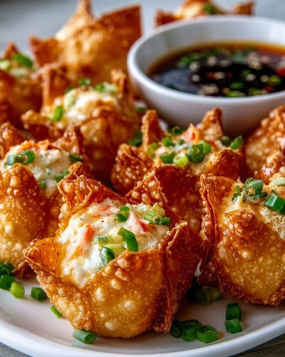 Crispy Crab Rangoon Bombs with Creamy Filling: A Must-Try!