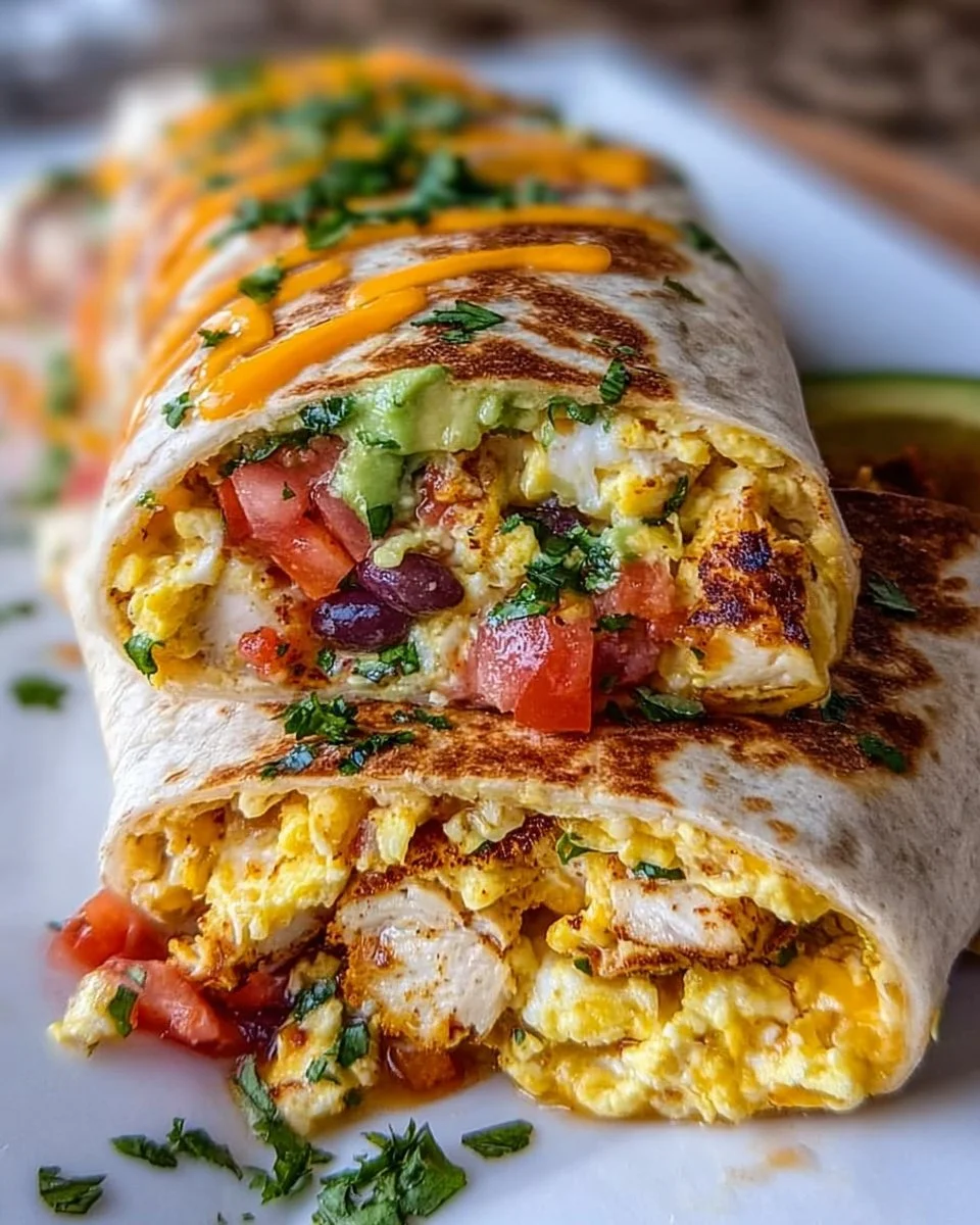 High-Protein Breakfast Burrito