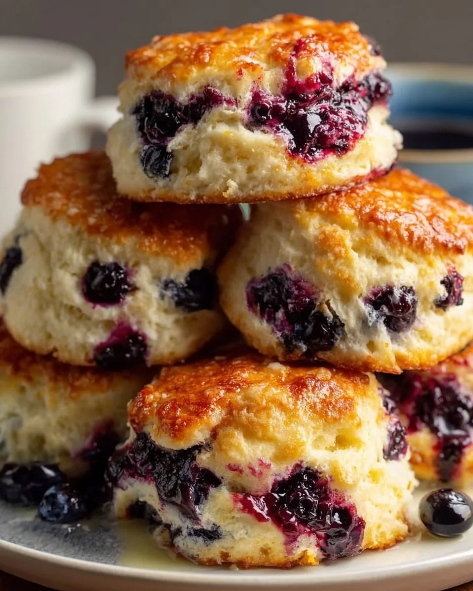 How to Make Blueberry Biscuits