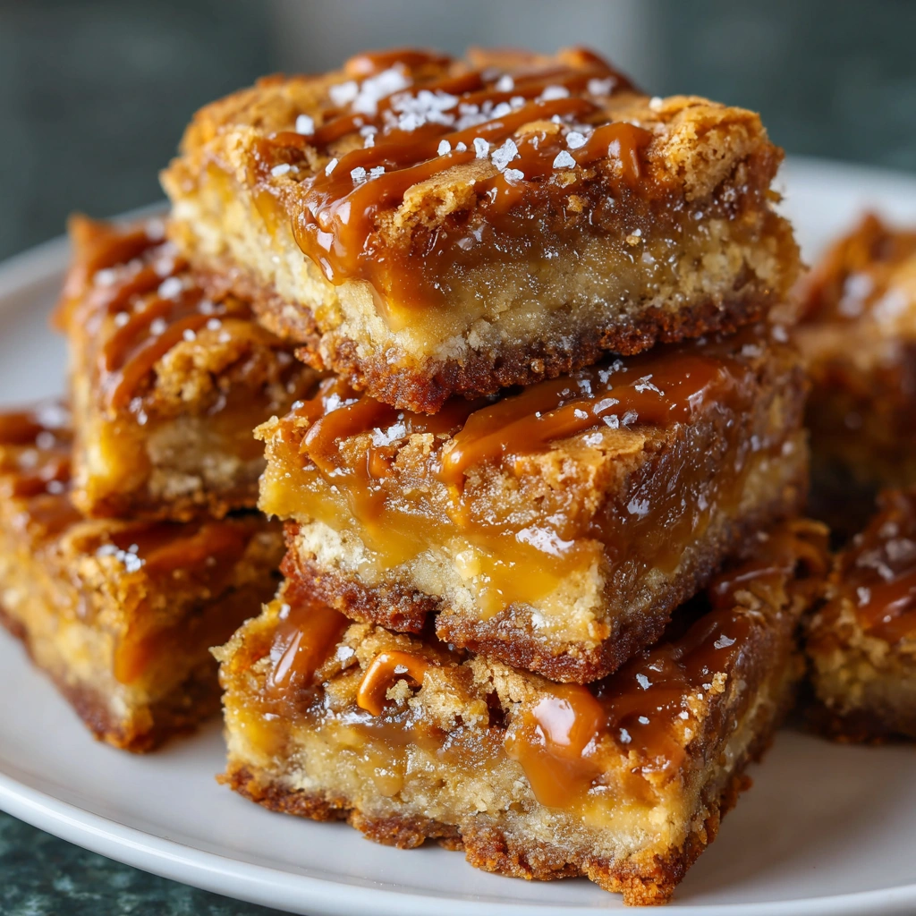 Salted Caramel Pretzel Blondies: A Sweet Delight Awaits!