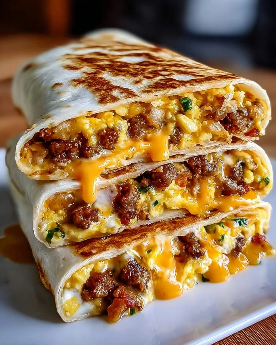 Satisfy Mornings with My Easy Breakfast Crunchwrap Delight