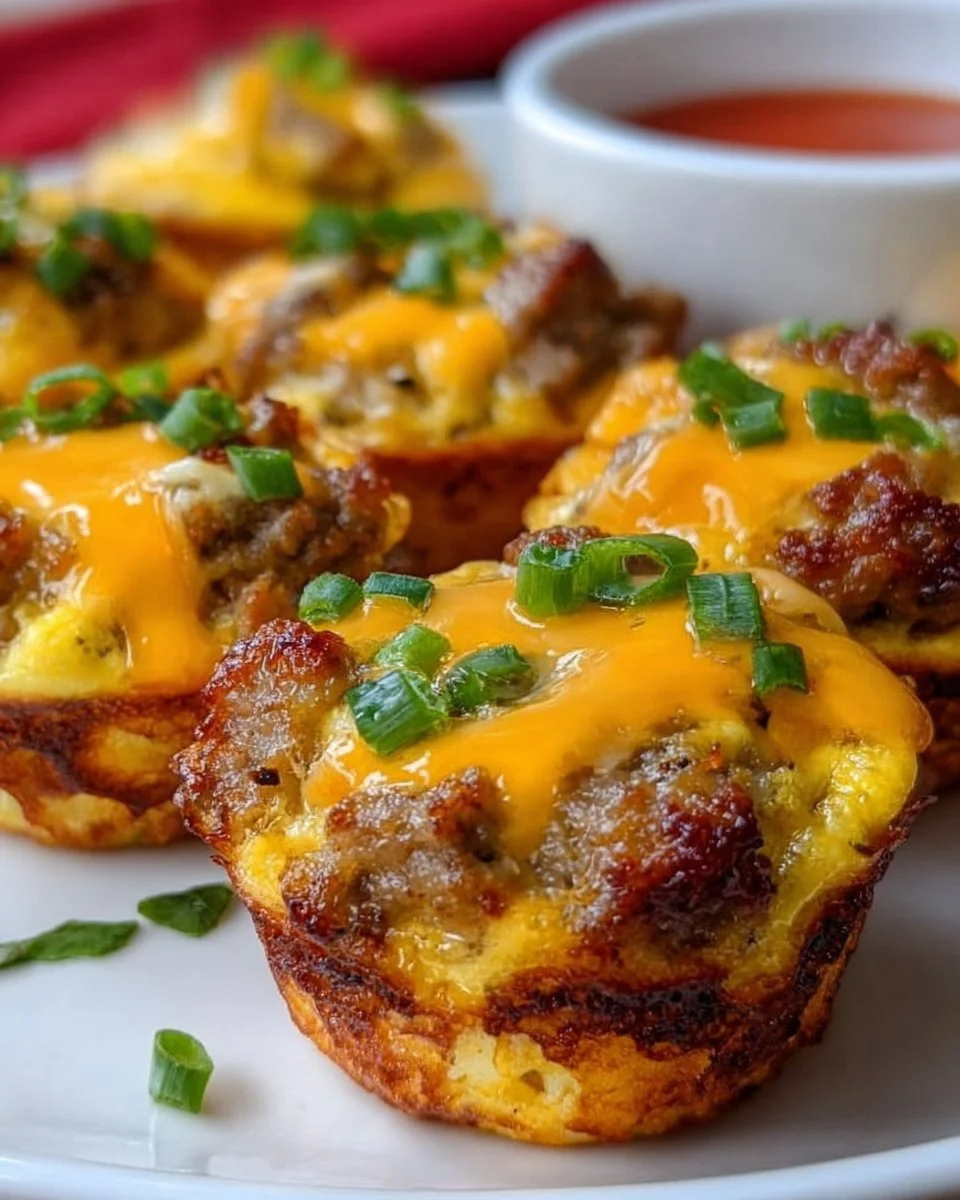 Savory Sausage Egg Bites
