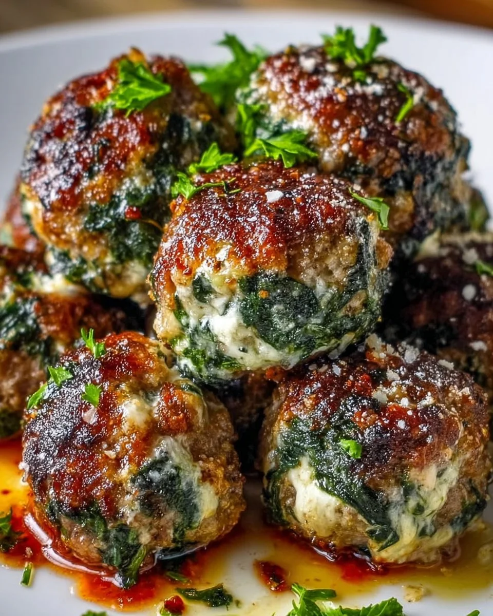 Spinach Garlic Meatballs Recipe Everyone Will Love