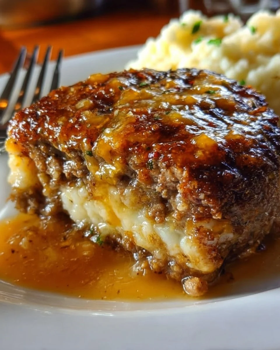 Amish Hamburger Steak Bake