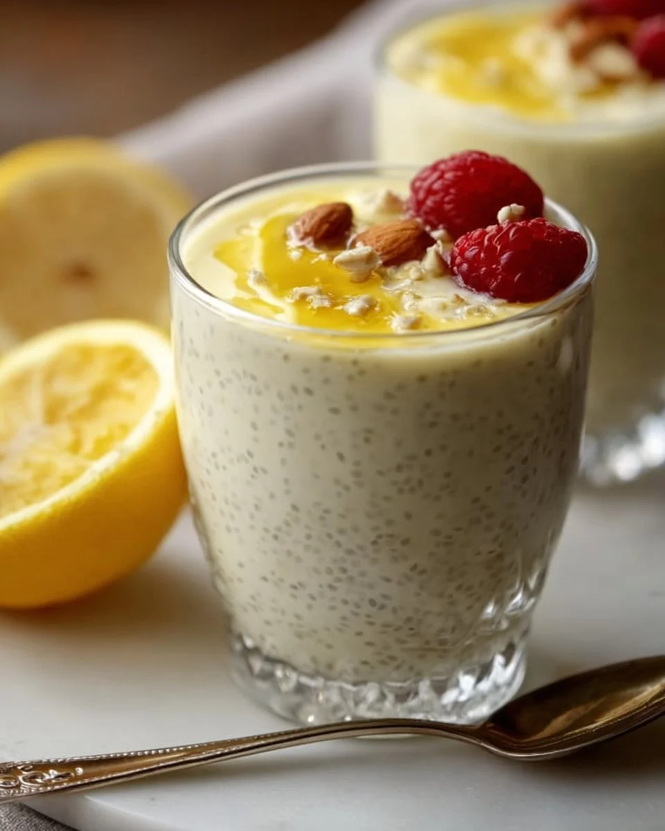 Creamy Lemon Chia Pudding