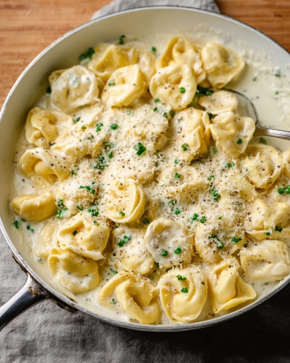 Creamy Tortellini Alfredo