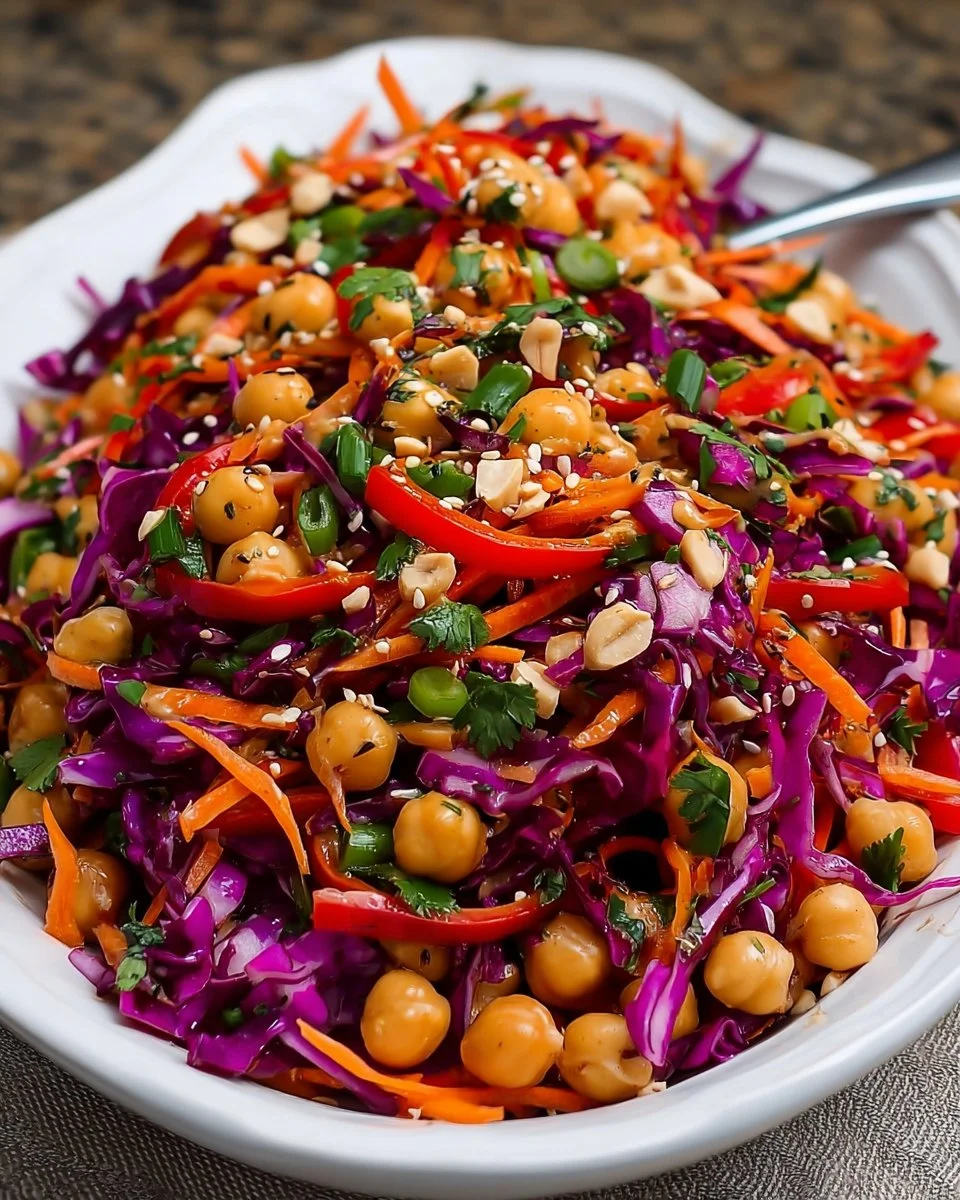 Crunchy Thai Chickpea Salad
