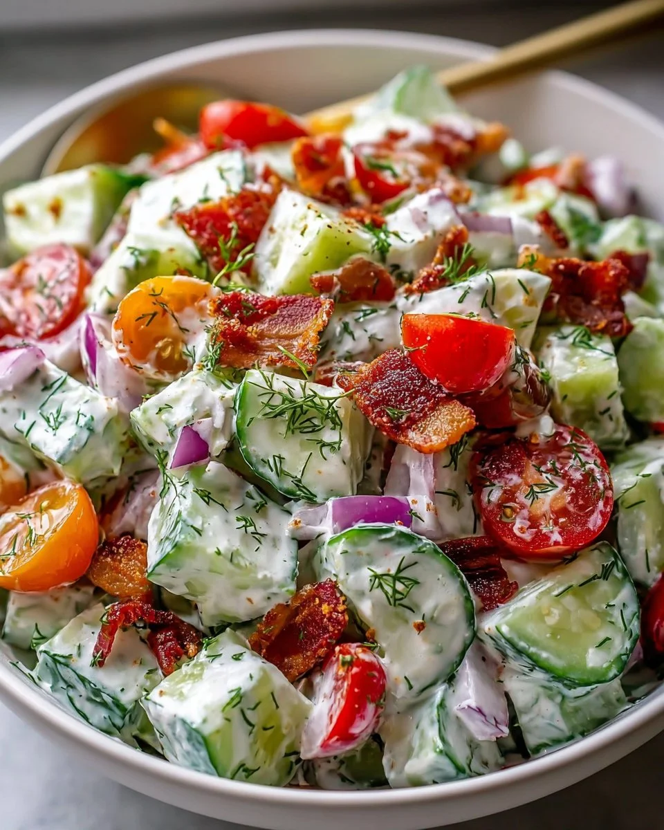 Cucumber Ranch Crack Salad