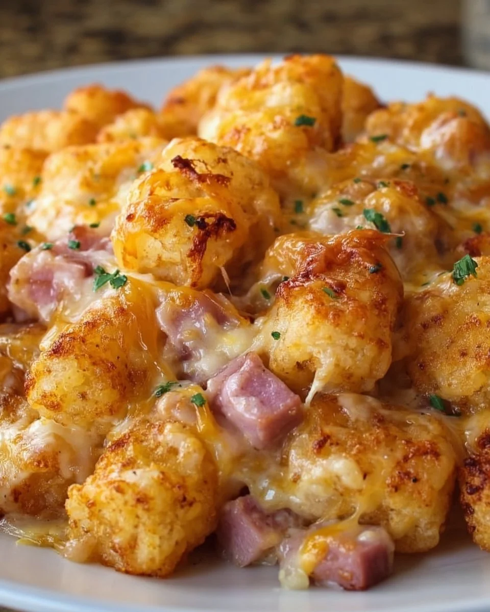 Ham and Tater Tot Casserole