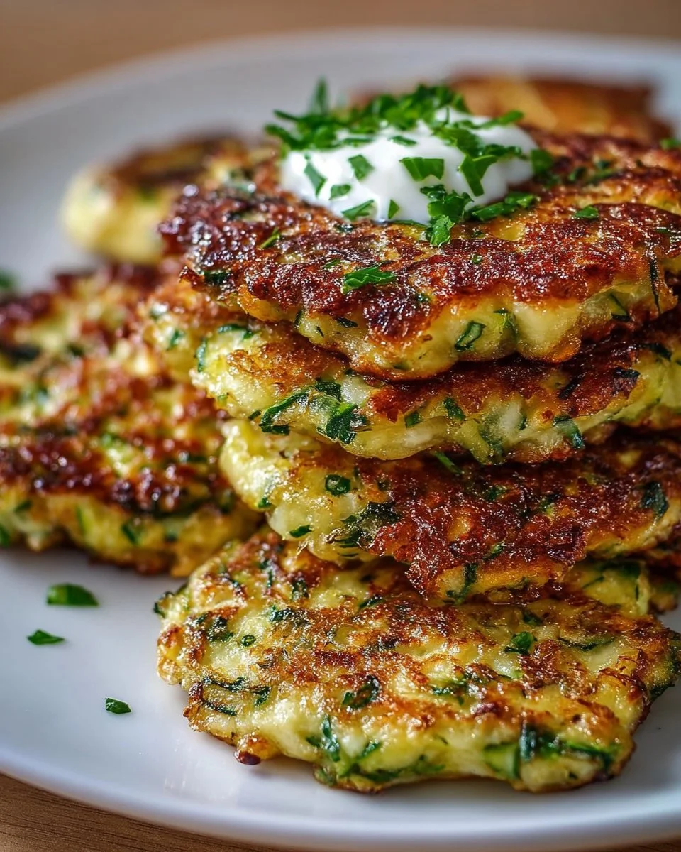 Healthy Zucchini Fritters