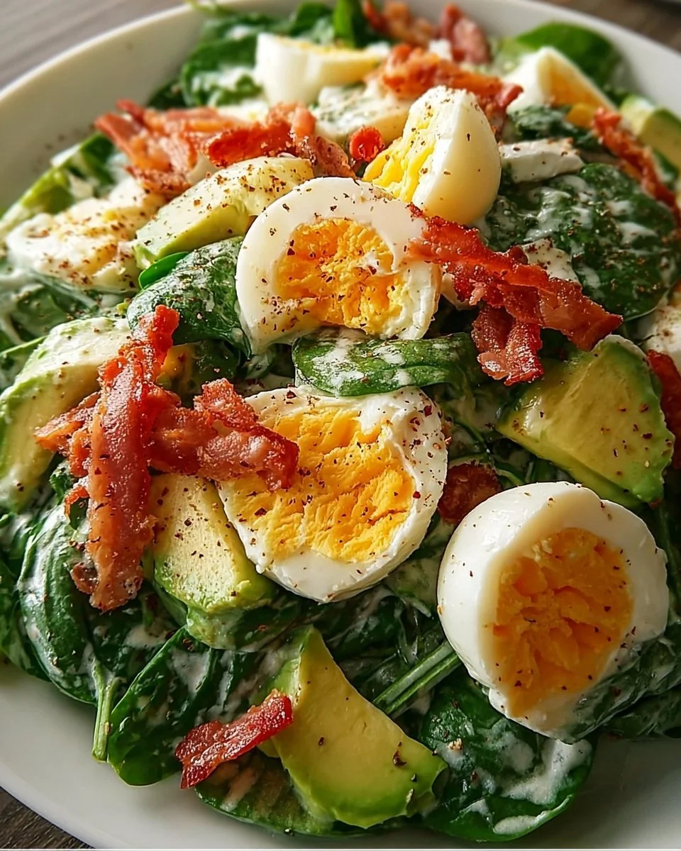 Keto Spinach Salad