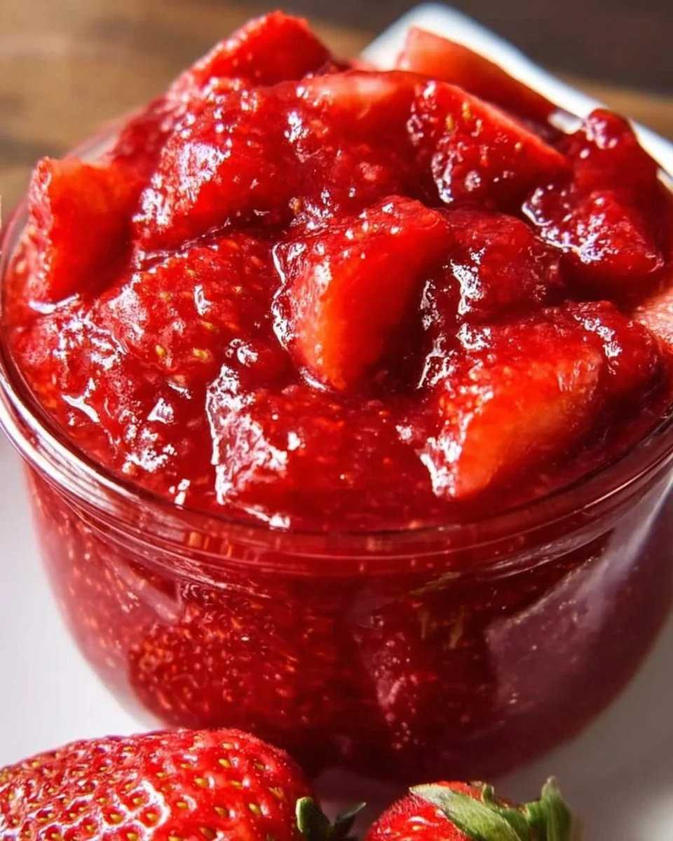 Keto Strawberry Jam Recipe