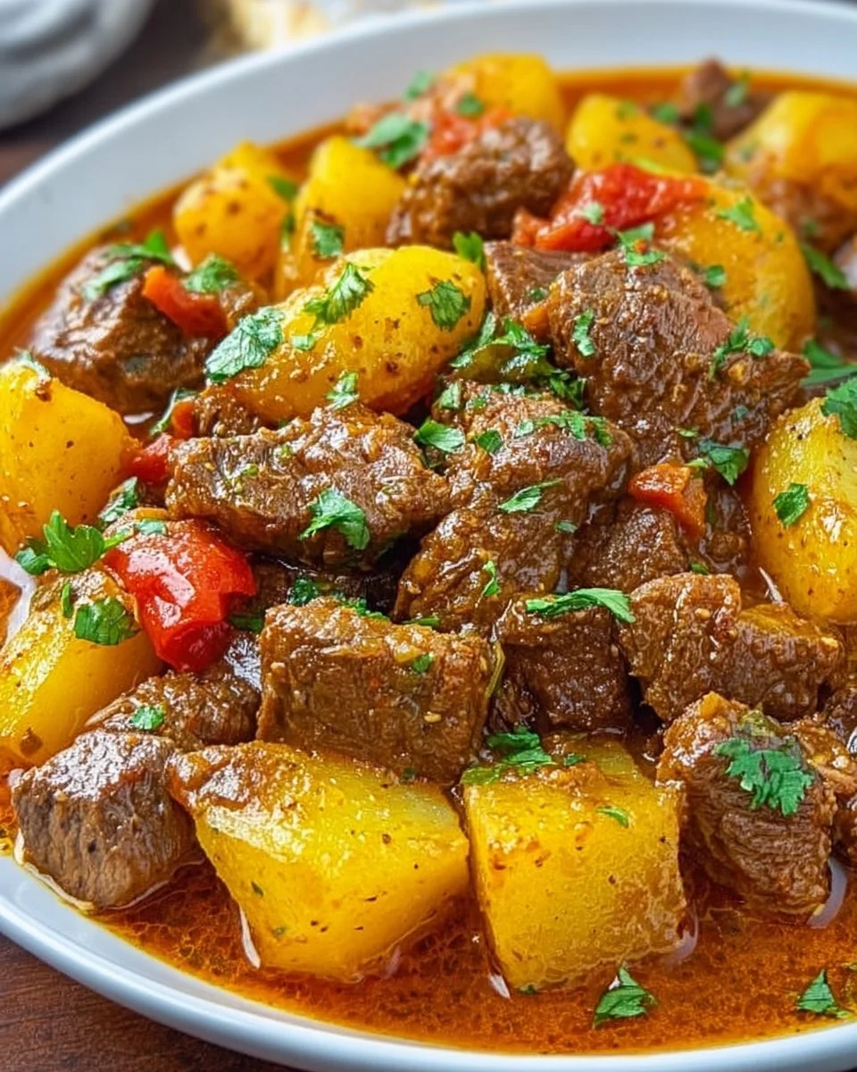 Meat with Potatoes Recipe