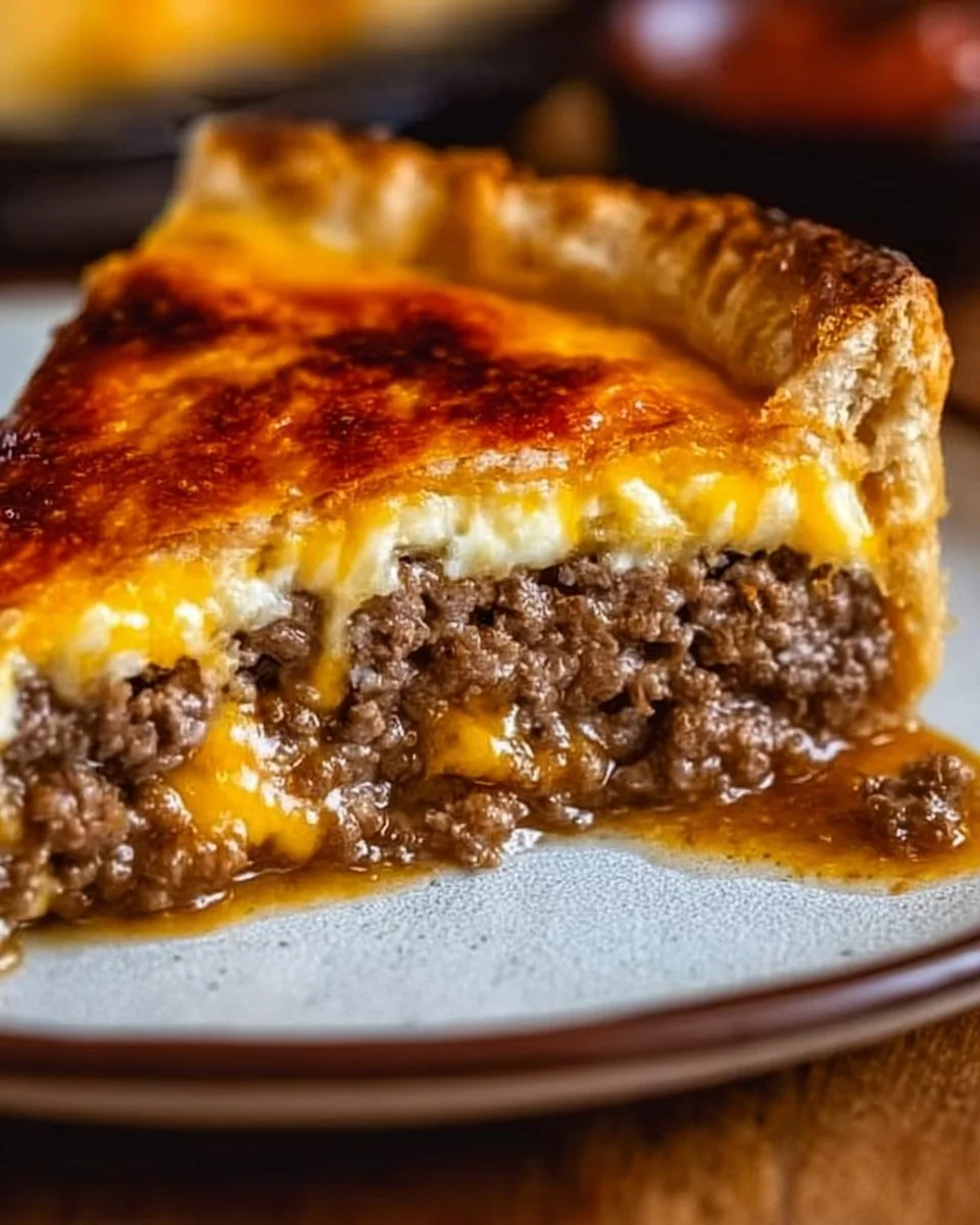 One-Pan Cheeseburger Pie Dinner