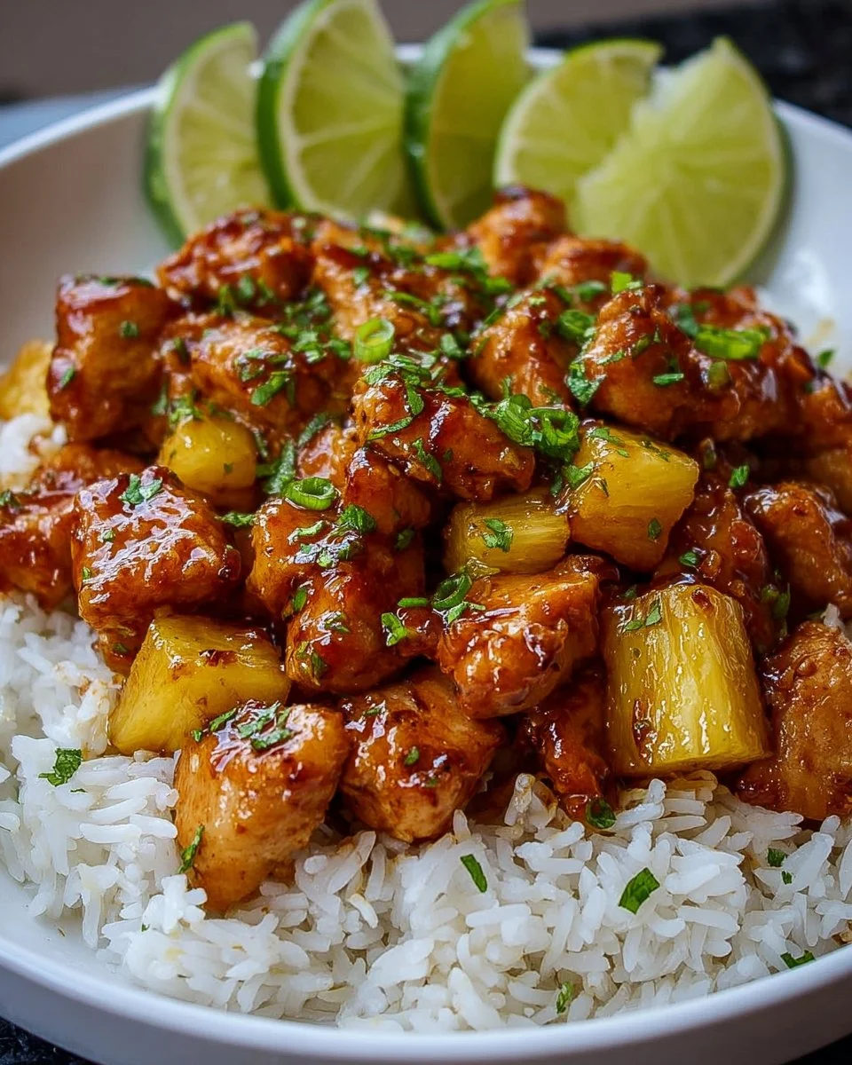 Pineapple Chicken and Rice