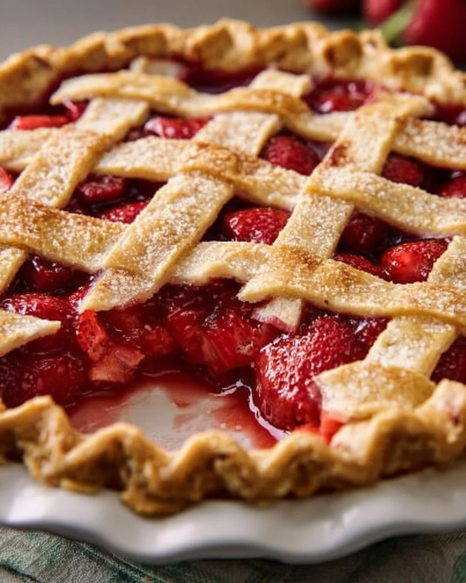 Pioneer Woman Strawberry Rhubarb Pie