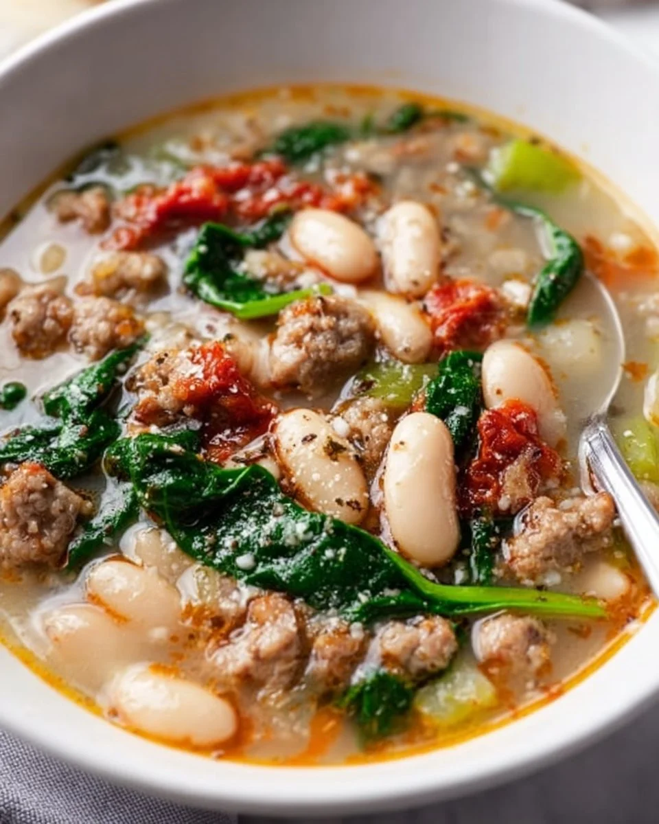 Sausage and White Bean Soup