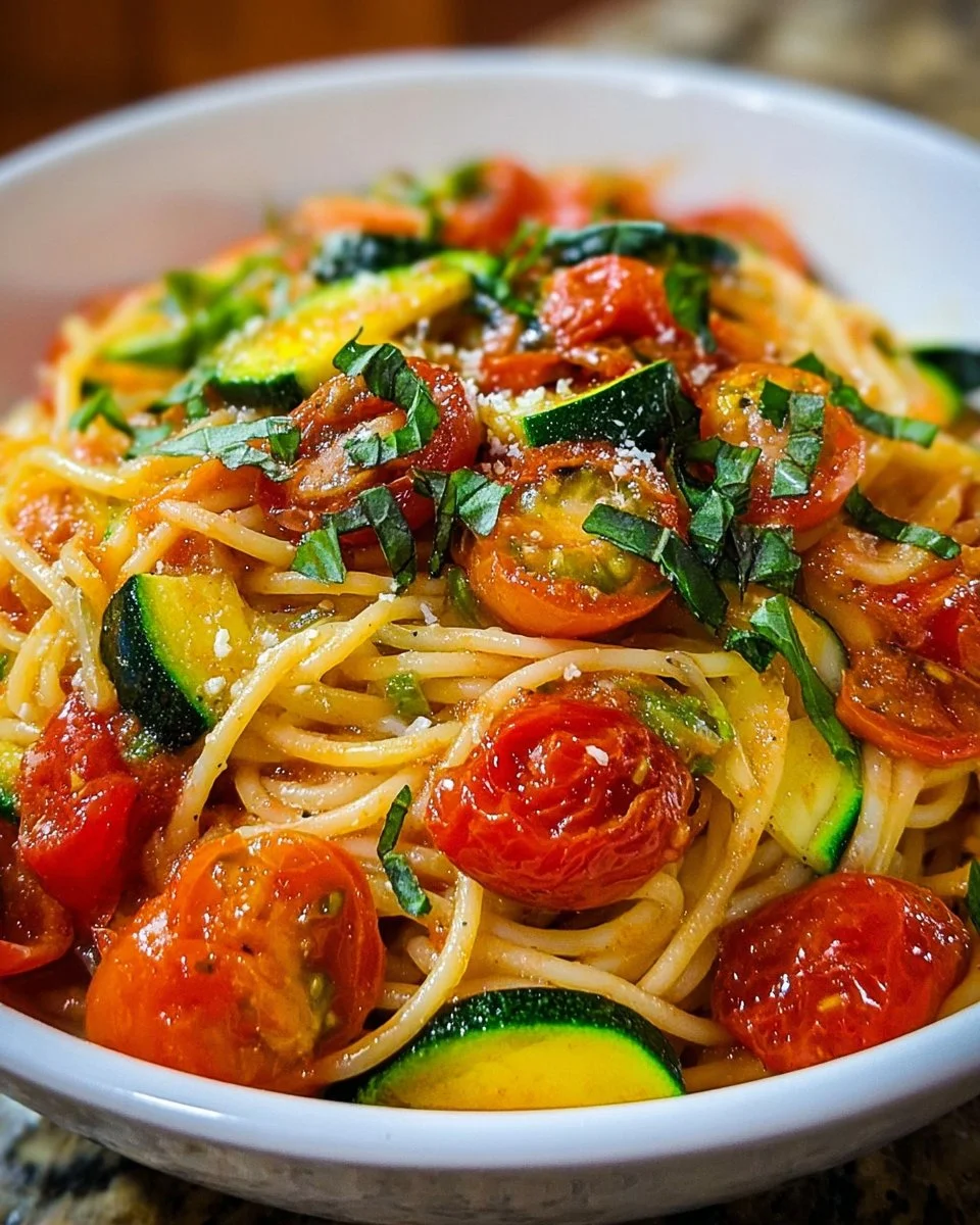 Tomato Zucchini Pasta