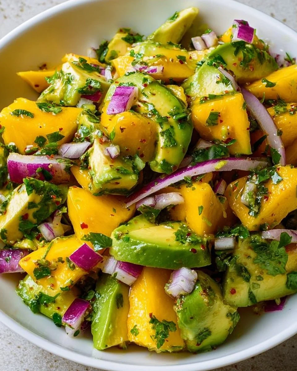 Avocado Mango Salad