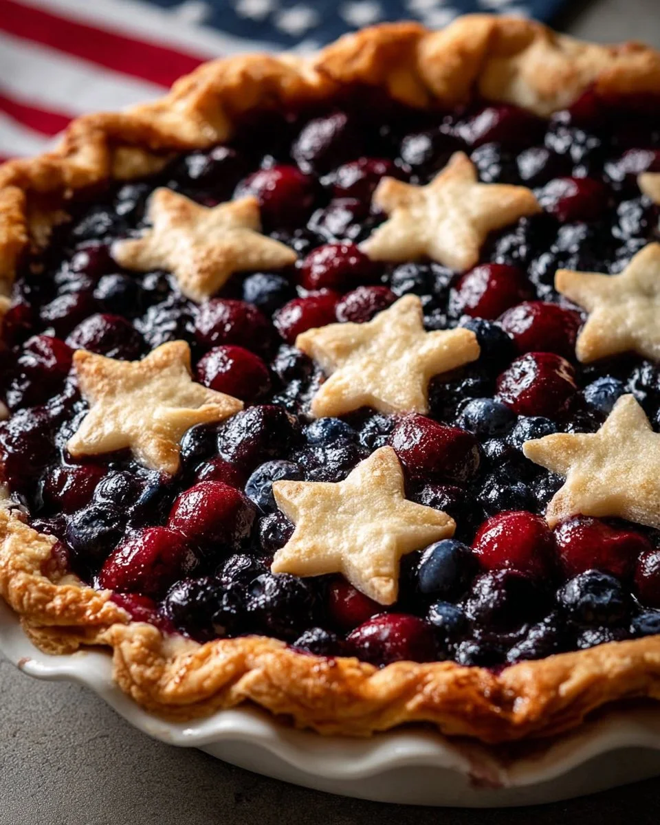Blueberry Cherry Pie