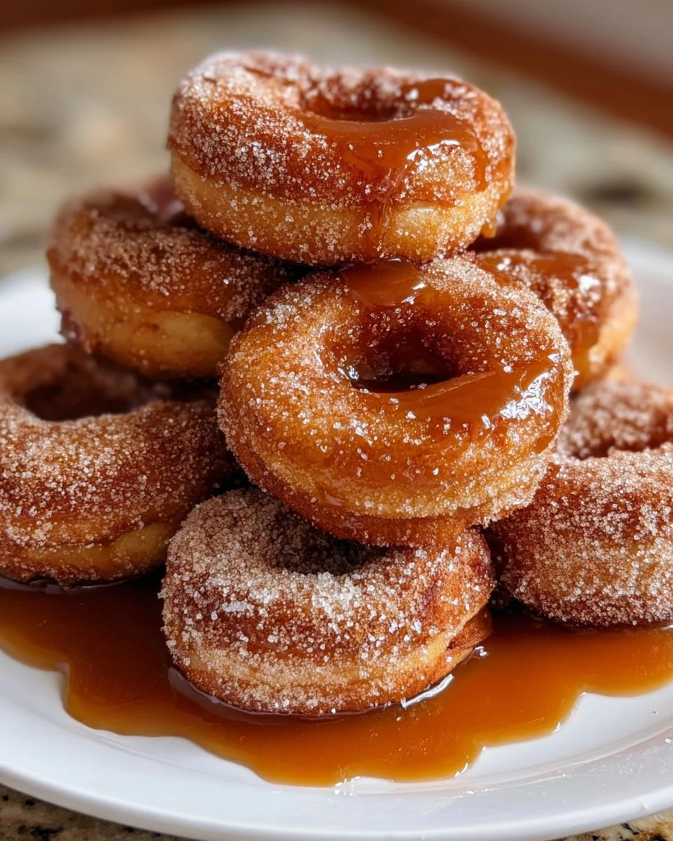 Caramel Apple Cider Donuts