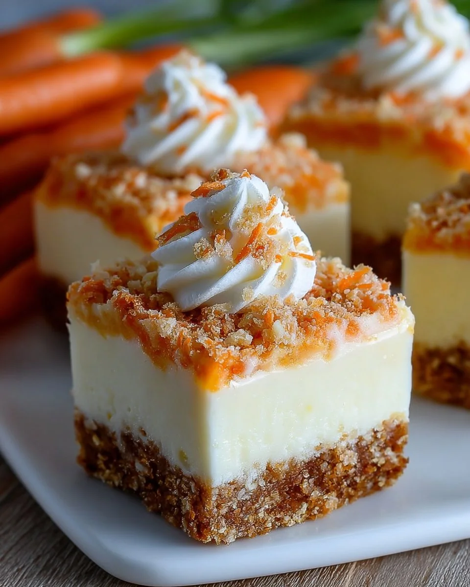 Carrot Cake Cheesecake Bites