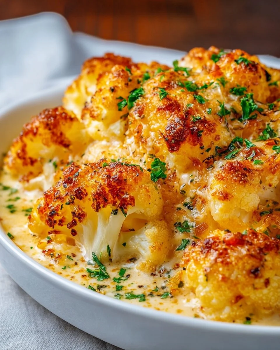 Cauliflower Au Gratin