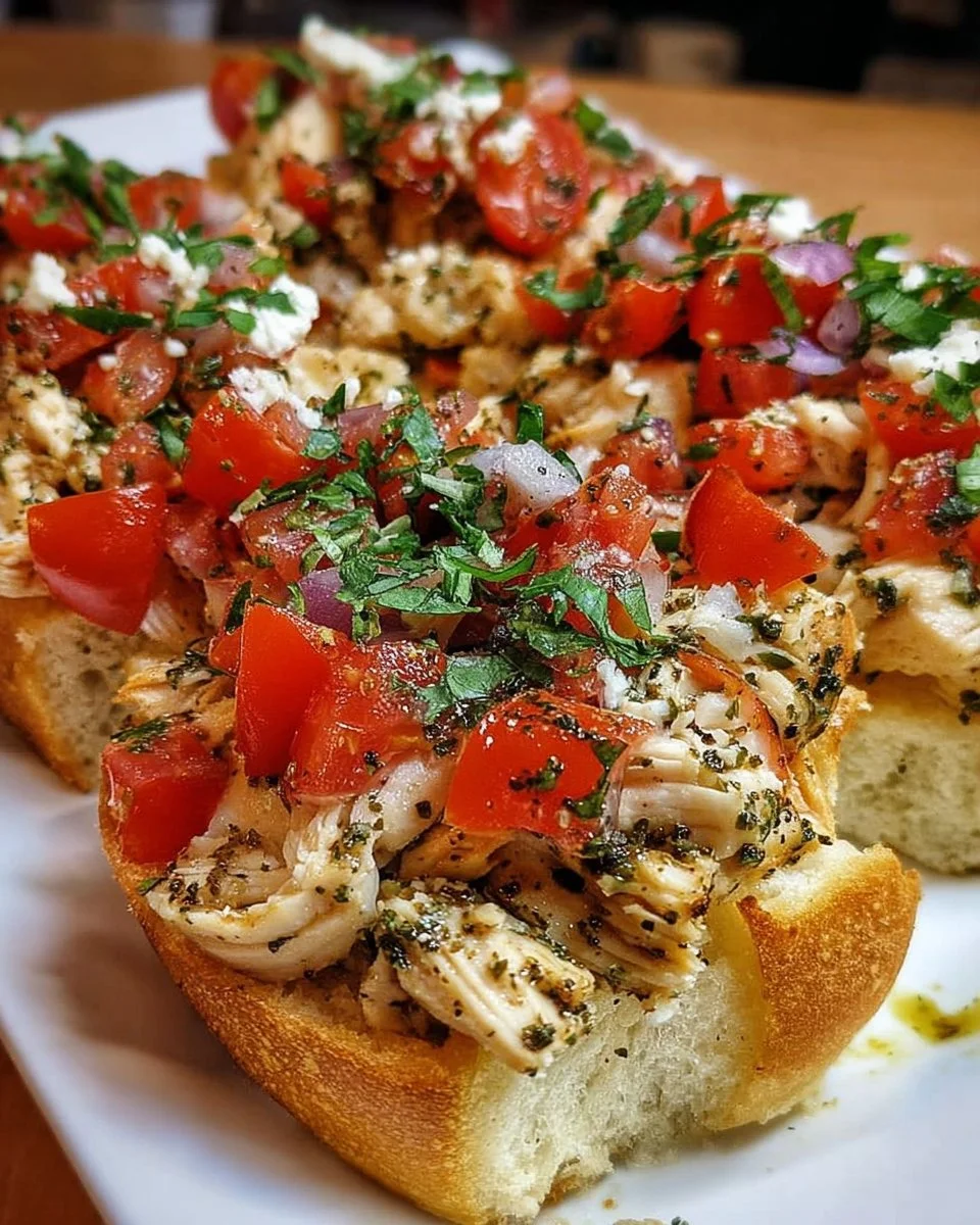 Chicken Bruschetta Casserole