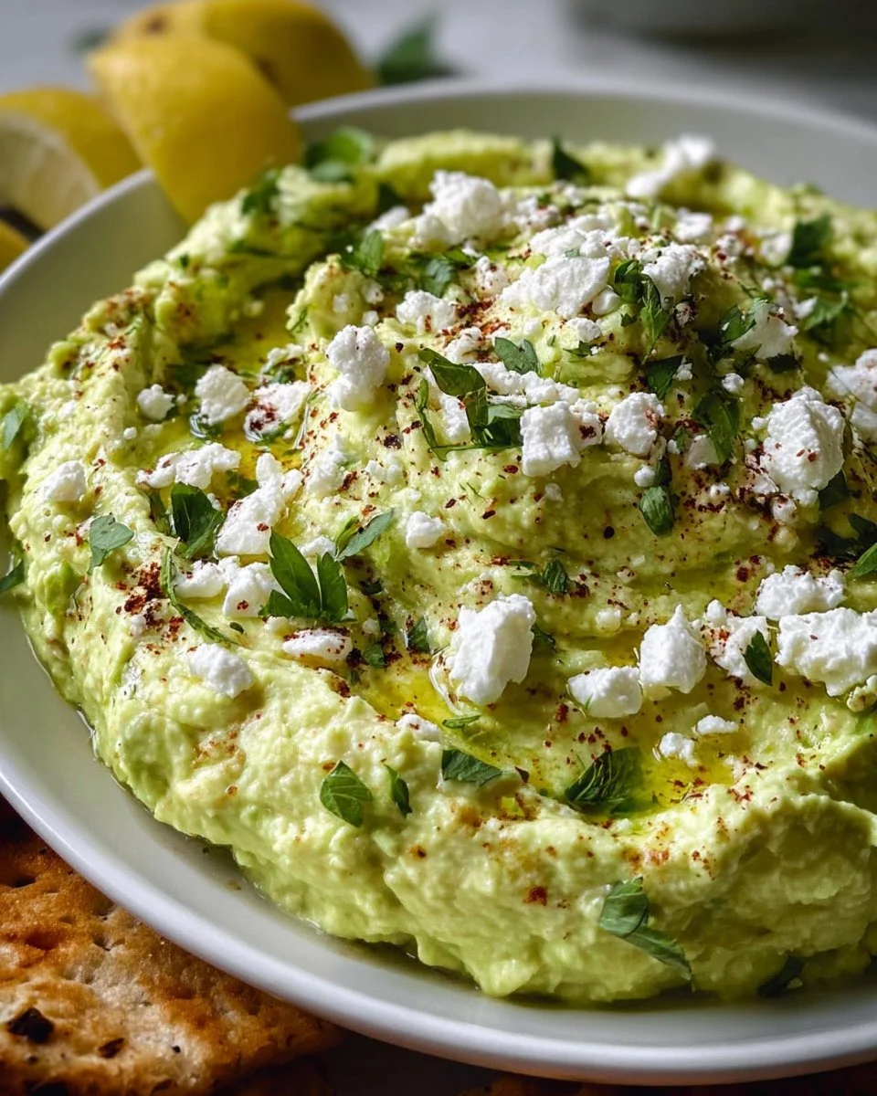 Creamy Avocado Feta Dip