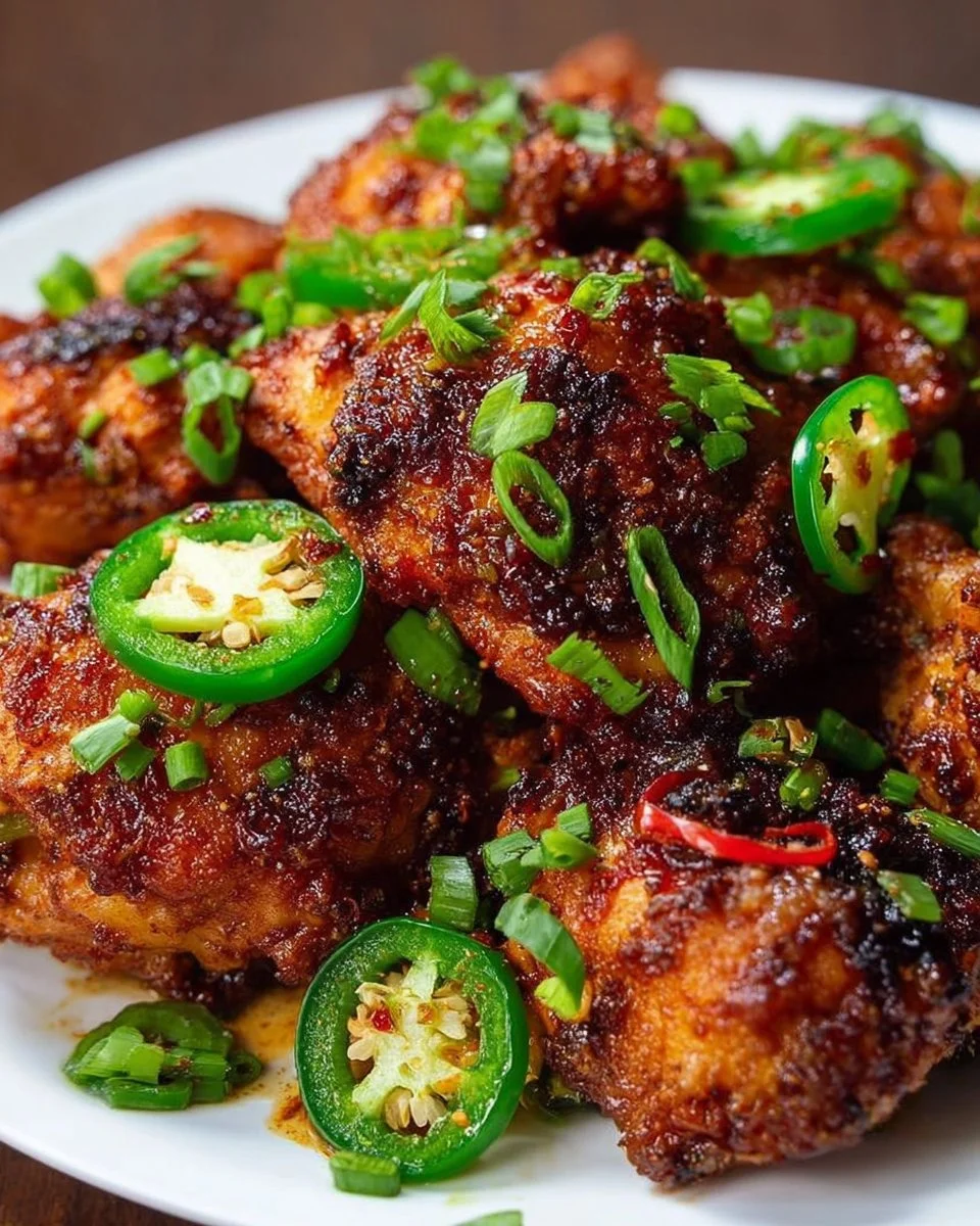 Crispy Spicy Jalapeño Chicken