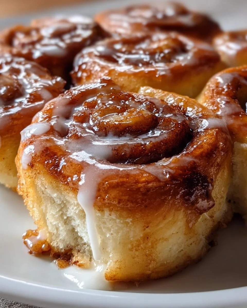 Fat-Free Greek Yogurt Cinnamon Rolls
