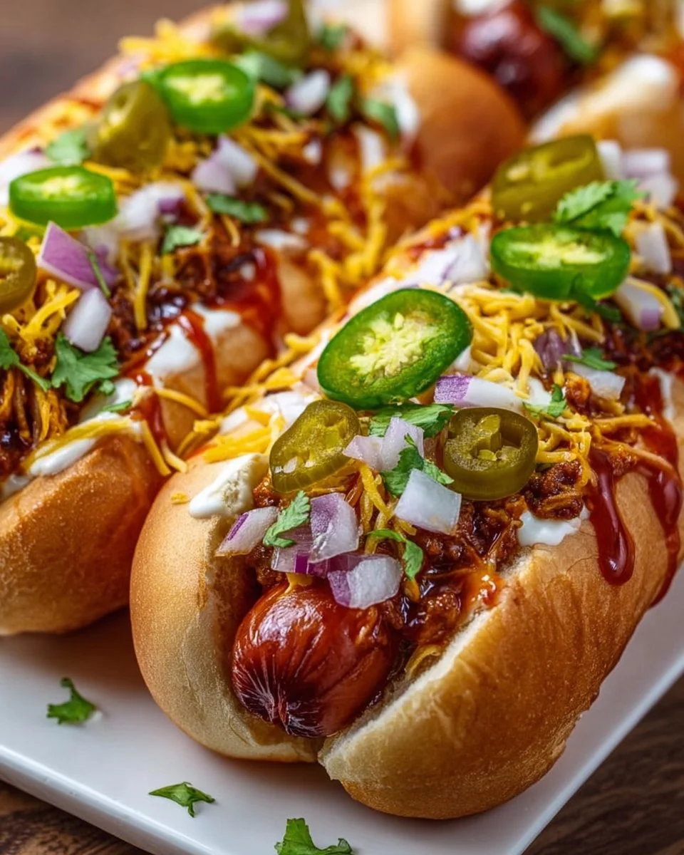 Firecracker Hot Dogs with Sweet & Spicy Kick