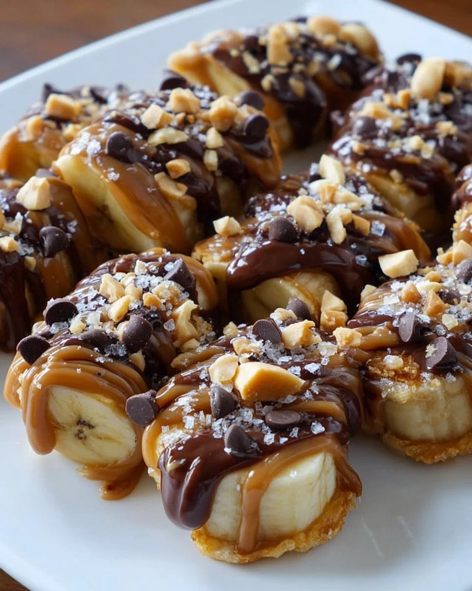 Frozen Banana Snickers