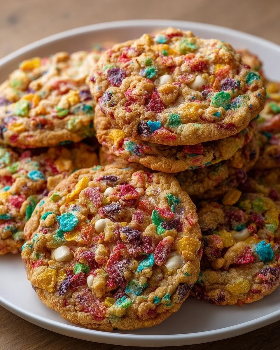 Fruity Pebbles Cookies