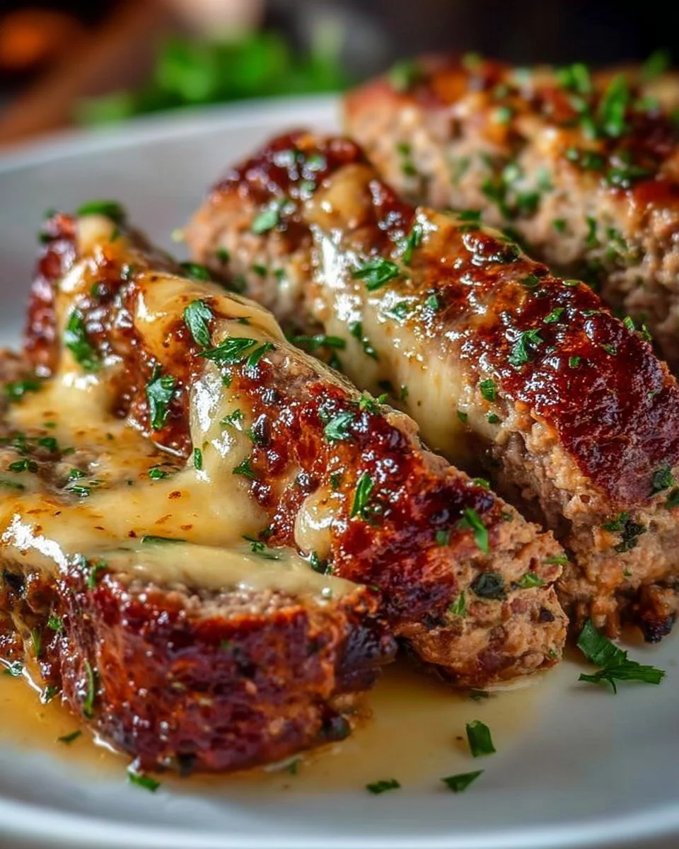 Garlic Parmesan Meatloaf