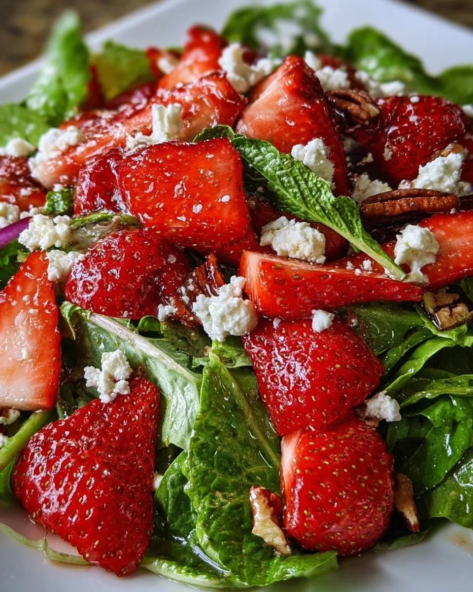 Grandma’s Strawberry Feta Salad