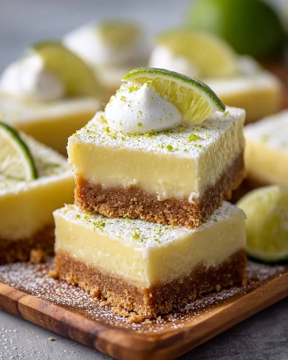 Key Lime Pie Bars