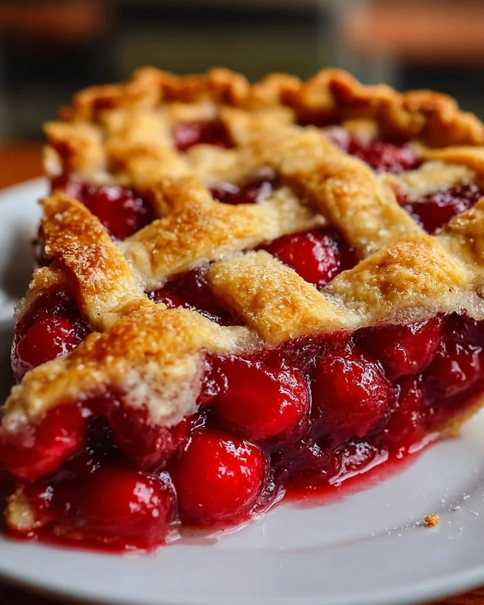 Old-Fashioned Poor Man’s Cherry Pie