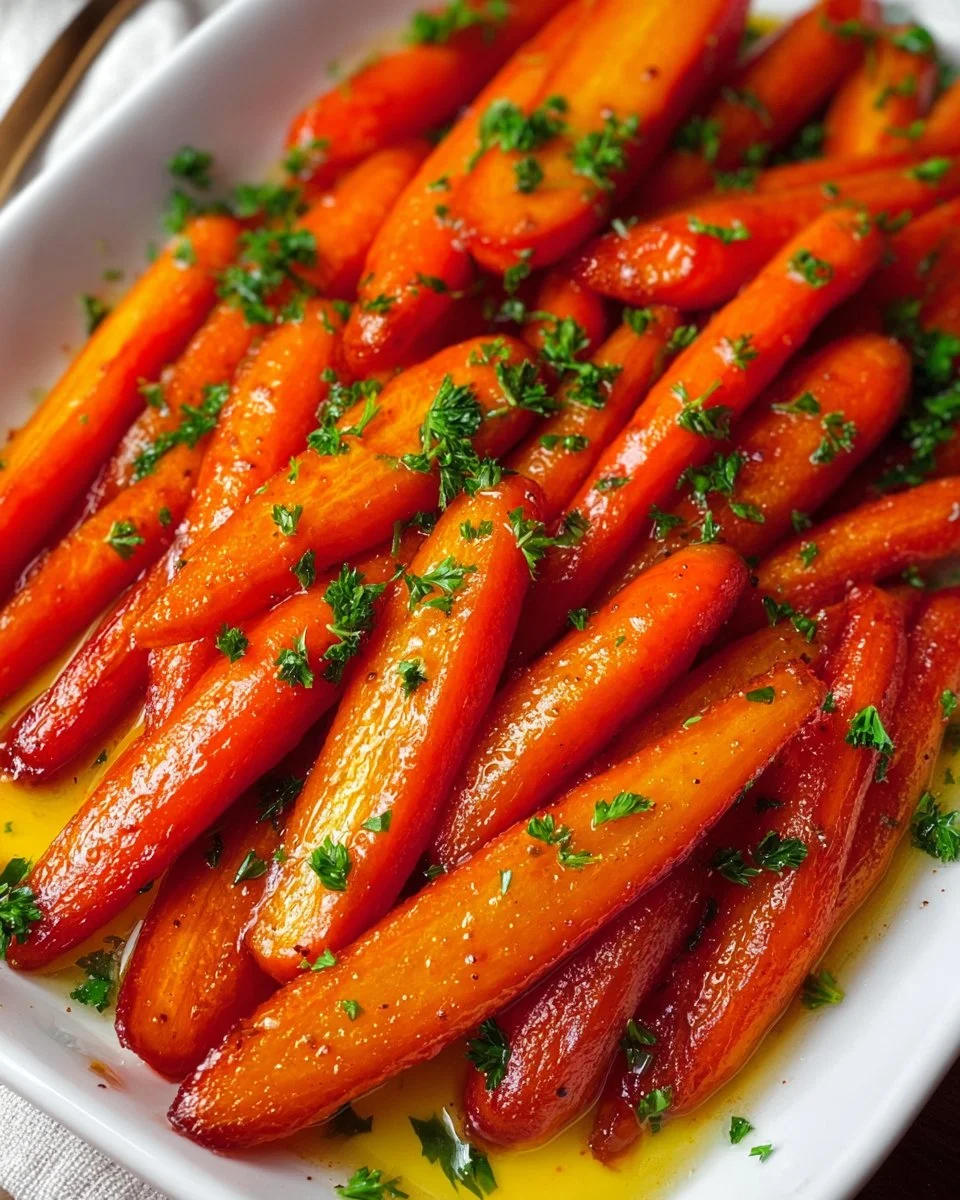 Orange Honey Glazed Carrots