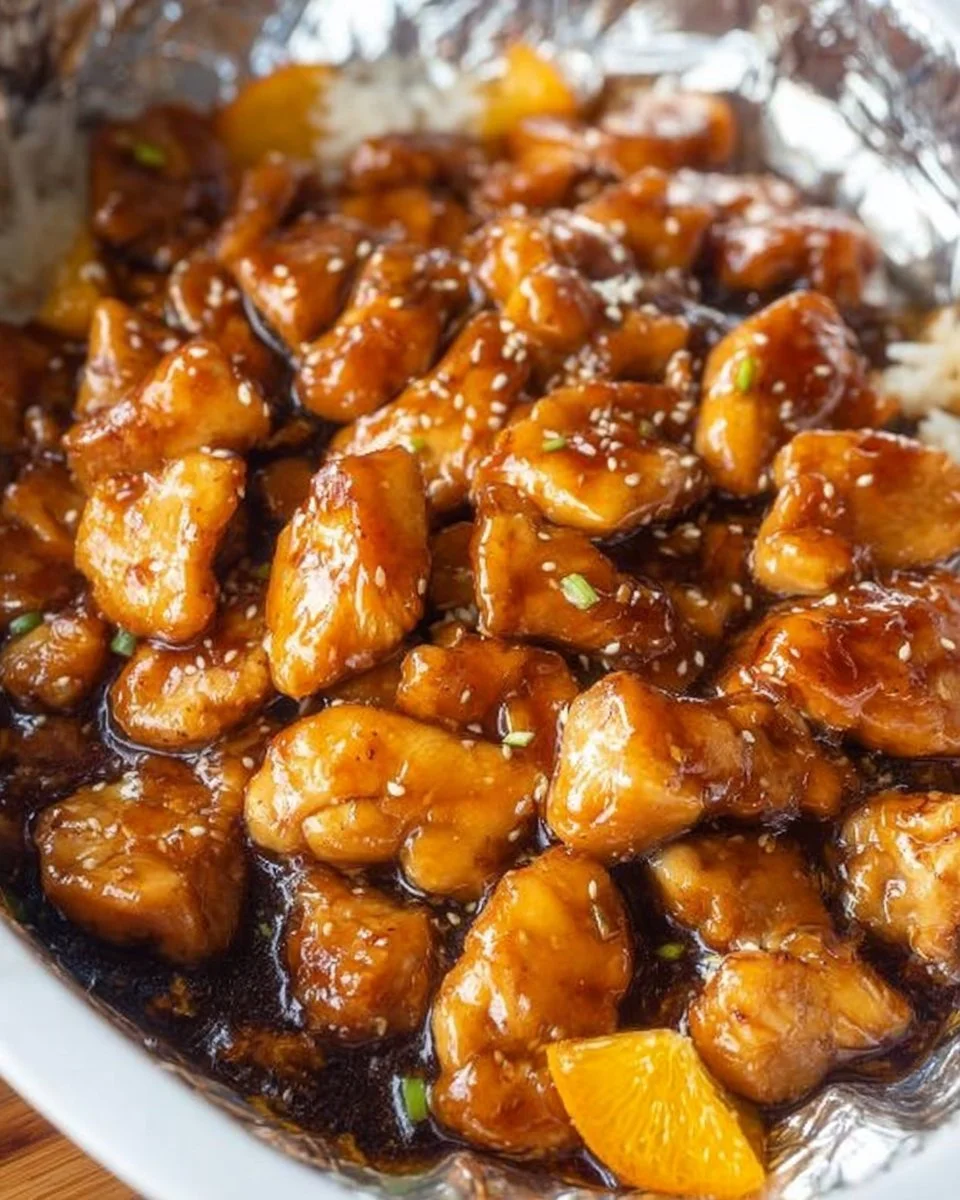 Slow Cooker Orange Chicken